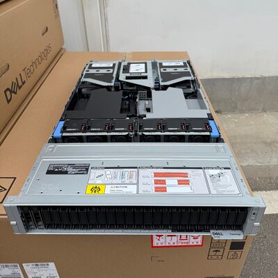 De Ll R7725 Data Storage Server 16x2.5 SAS 8x2.5 NVMe Direct Connect Dual Heatsinks H365I