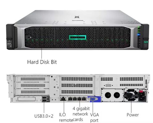 2U Second Hand Servers DL380 3.2Ghz Processor HPE Proliant Gen10 G10 Plus Rack Mountable