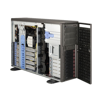 Supermicro SYS-7048GR-TR 4U Tower Server 4GPU With 2.2ghz Xeon CPU And 16GB DDR4 Memory HDD SSD