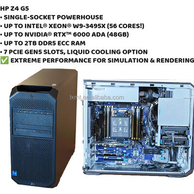 Barebone Z4 G5 Tower HPE Workstation Single Socket Dell Graphics Workstation