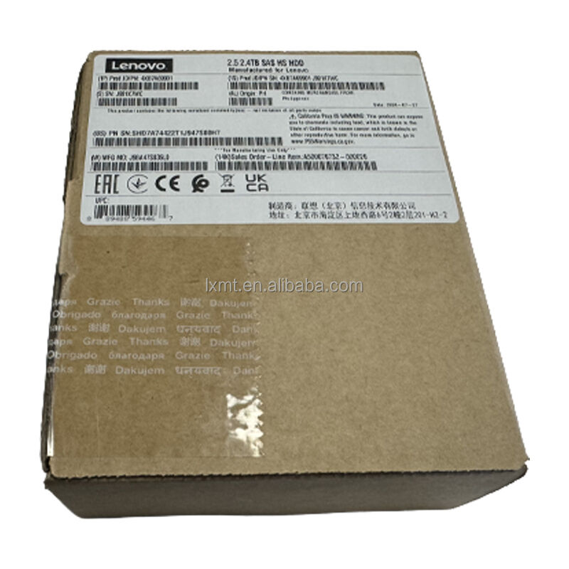 Lenovo 4XB7A69901 Hard Disk 2.4TB SAS Hard Drive Metal Plastic Shell Material
