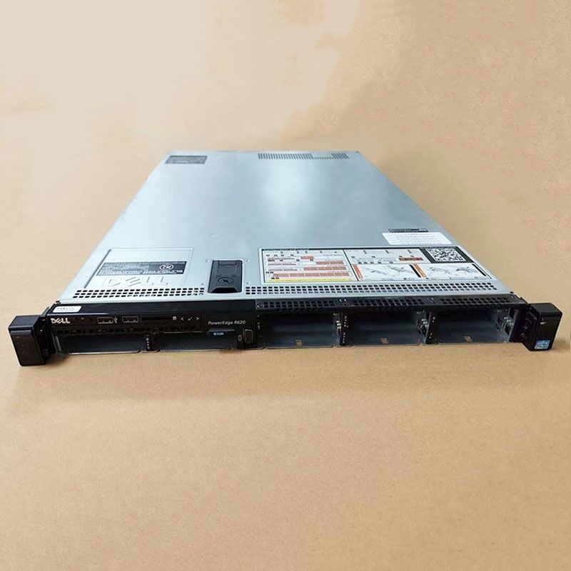 Intel Xeon Processor Second Hand Server Dell R630 1U Rack Server With 64GB DDR4 Memory