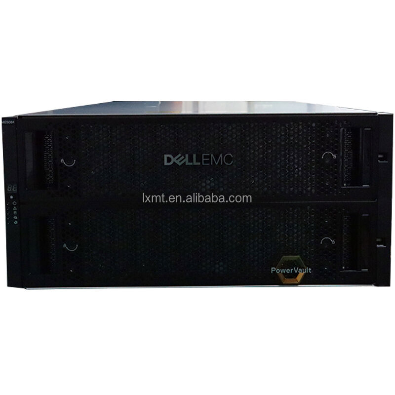 Dual Controller Dell PowerVault ME5084 With 25Gb ISCSI 8 Port 84 X 3.5inch Hard Drive 4U Rack