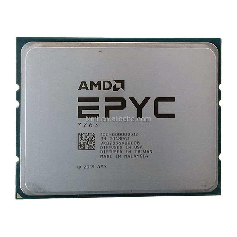 EPYC CPU 7763 Server Processor 64 Cores Zen 3 256MB L3 Cache 7nm SP3 Socket 280W Intel Server Cpu