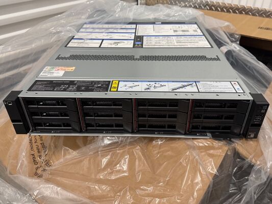 Lenovo ThinkSystem SR650 V2 2U Rack Server with 2 × Xeon Silver 4310, 64GB DDR4, and 2 × 960GB SSD